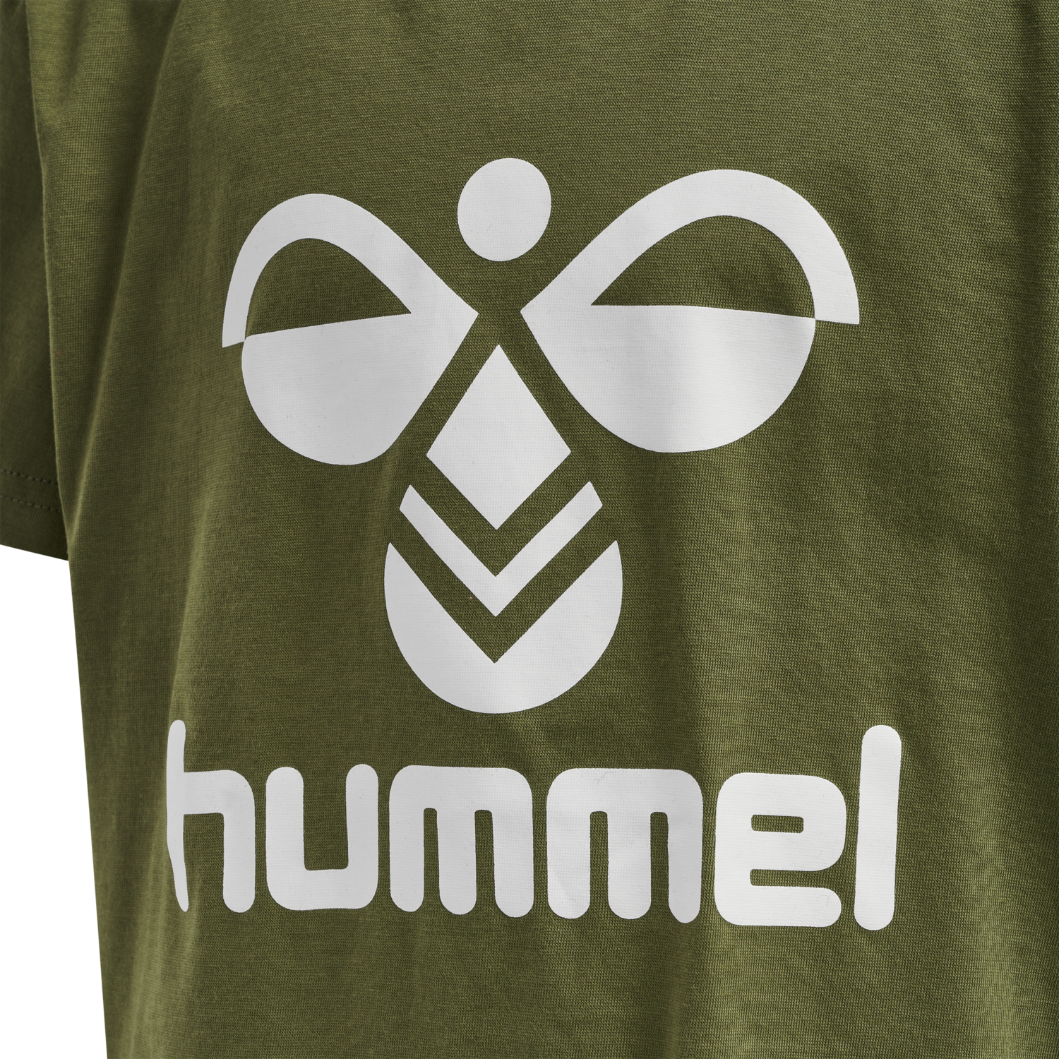 hmlTRES T-SHIRT S/S, CAPULET OLIVE, packshot