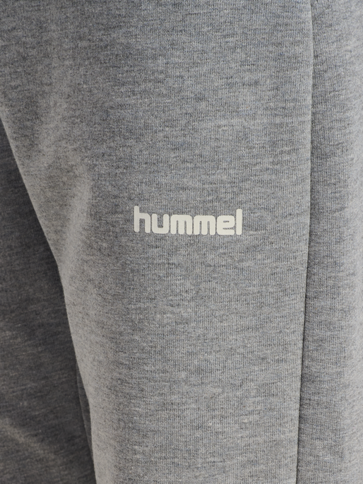 hmlJR REGULAR ADJ WAIST PANTS, GREY MELANGE, packshot