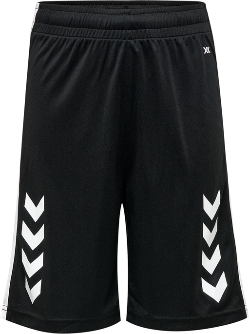 hmlCORE XK BASKET SHORTS KIDS, BLACK, packshot