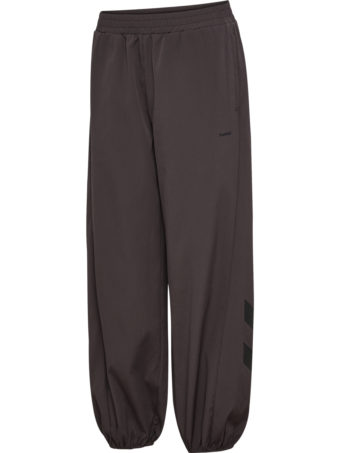 hmlI-D BALLOON STRIPE TROUSERS, SHALE, packshot