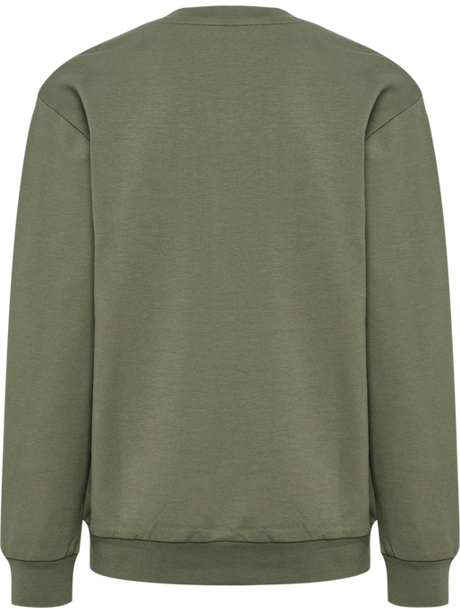 hmlTUKAS SWEATSHIRT, DUSTY OLIVE, packshot