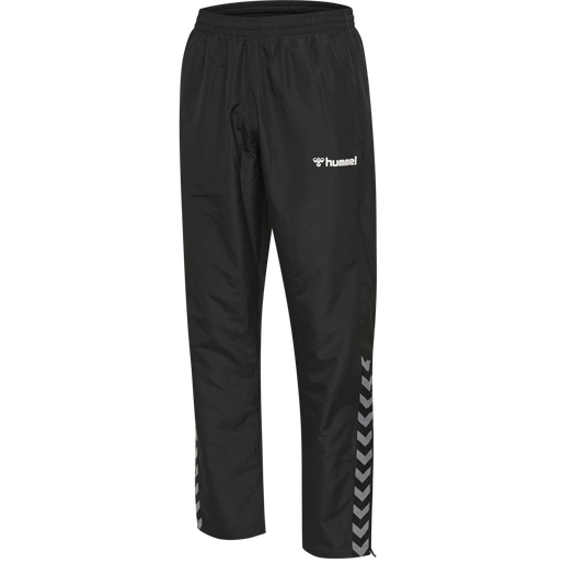 hmlAUTHENTIC KIDS MICRO PANT, BLACK/WHITE, packshot
