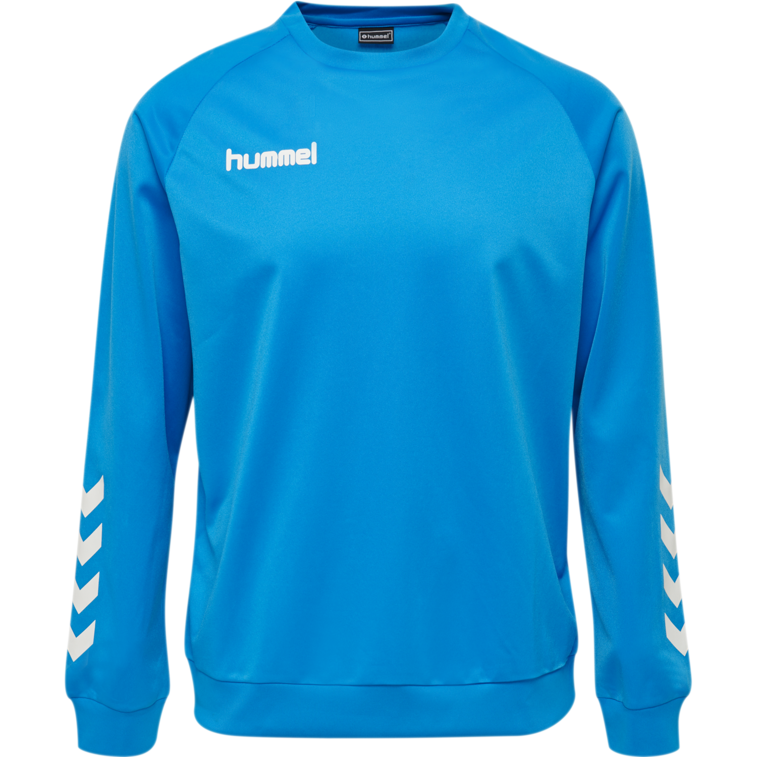 hmlPROMO POLY SWEATSHIRT, DIVA BLUE, packshot