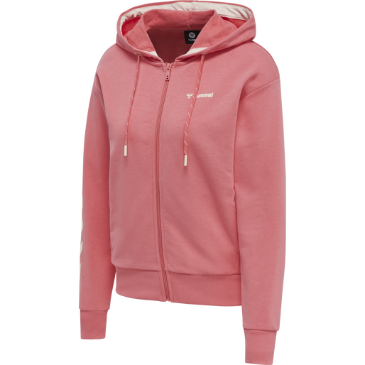 HMLMOSSA ZIP HOODIE, 4318, packshot