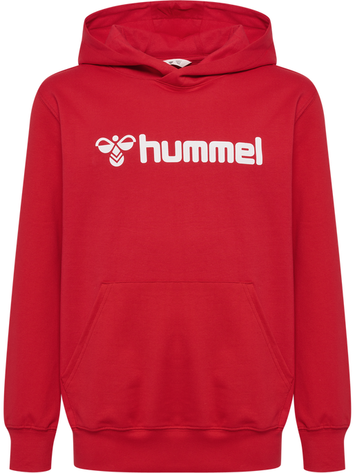 hmlGO 2.0 LOGO HOODIE KIDS, TRUE RED hmlGO 2.0 LOGO HOODIE KIDS, TRUE RED, packshot