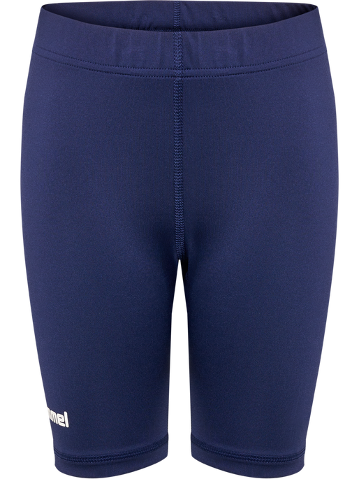 hmlBL ESSENTIAL SHORT TIGHTS KIDS, MARINE, packshot