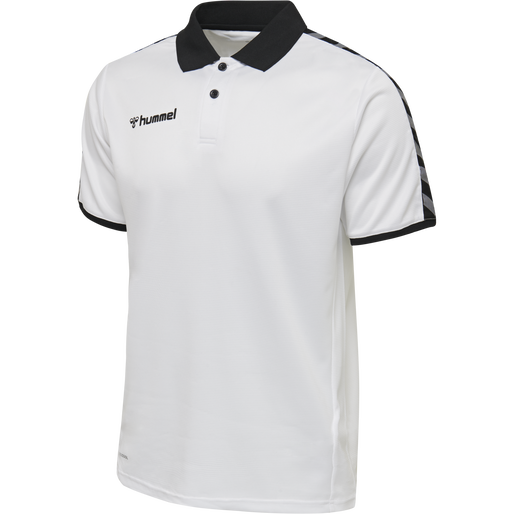 hmlAUTHENTIC FUNCTIONAL POLO, WHITE hmlAUTHENTIC FUNCTIONAL POLO, WHITE, packshot