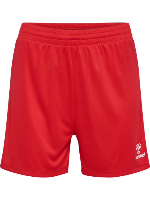 hmlESSENTIAL SHORTS WOMAN, TRUE RED, packshot