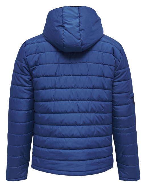 hmlNORTH QUILTED HOOD JACKET, TRUE BLUE hmlNORTH QUILTED HOOD JACKET, TRUE BLUE, packshot