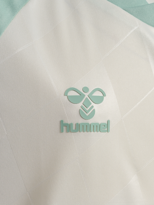 WER 24/25 AWAY JERSEY S/S KIDS, MARSHMELLOW/SILT GREEN, packshot