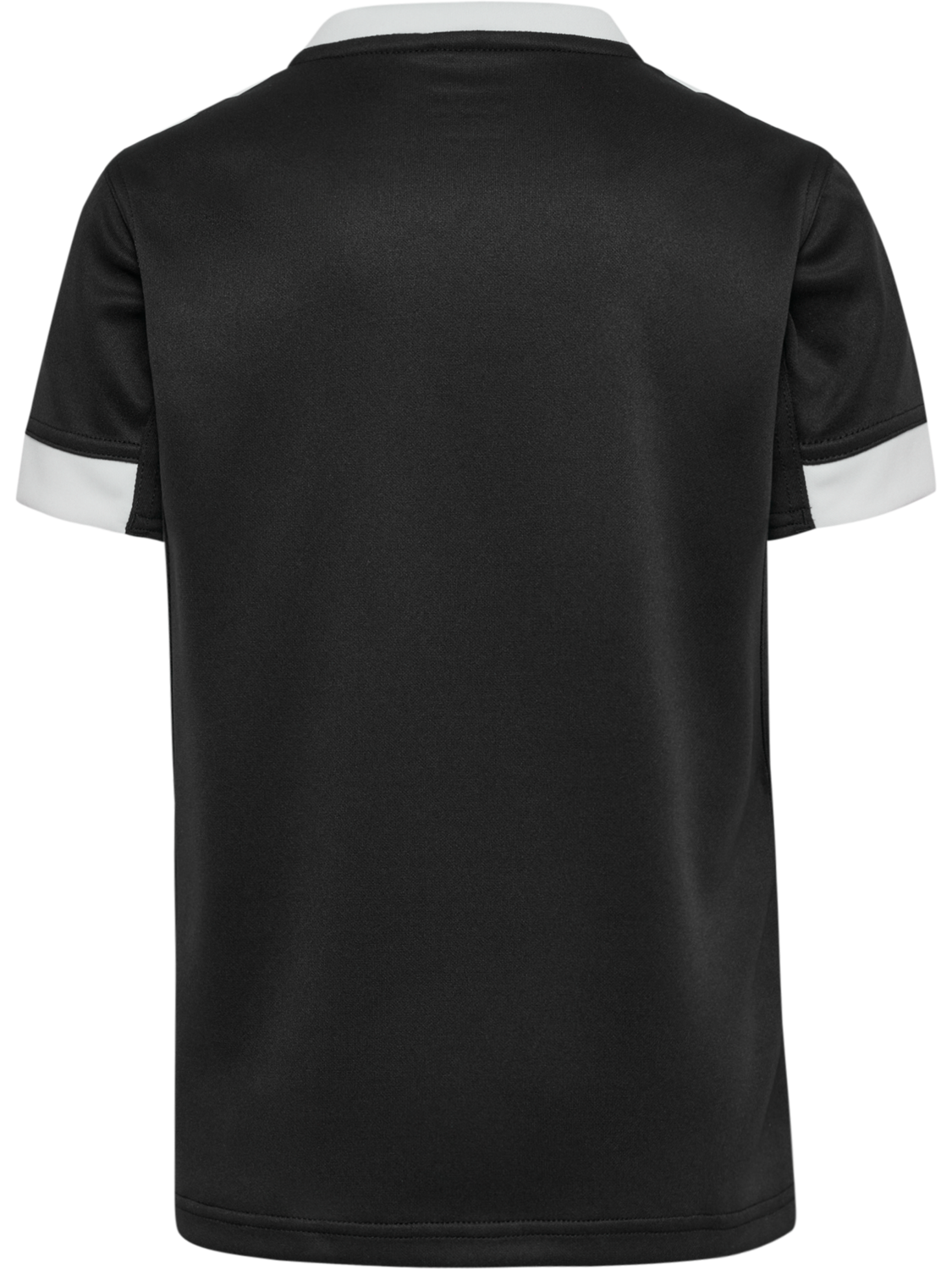 hmlRUGBY  JERSEY S/S KIDS, BLACK, packshot