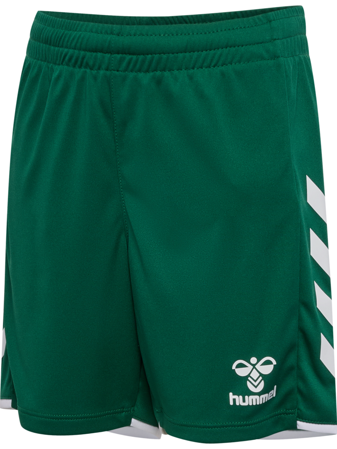 hmlCORE 2.0 SHORTS KIDS, EVERGREEN/WHITE, packshot