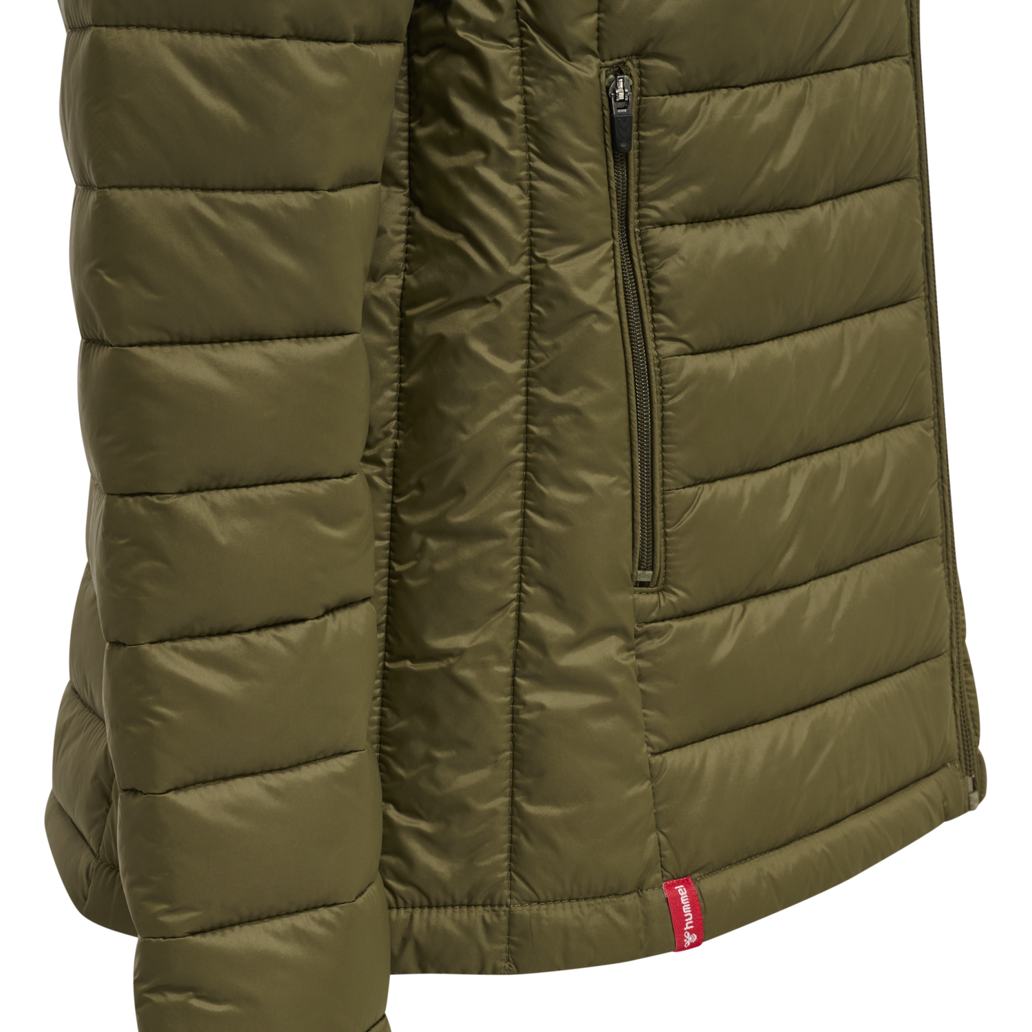 hmlRED QUILTED JACKET WOMAN, DARK OLIVE, packshot