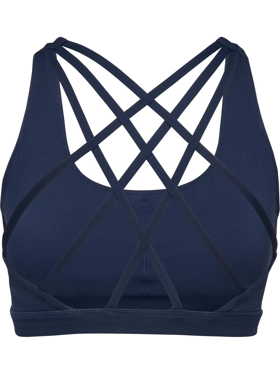 hmlFAST IMPACT STRAP BRA, DRESS BLUES, packshot