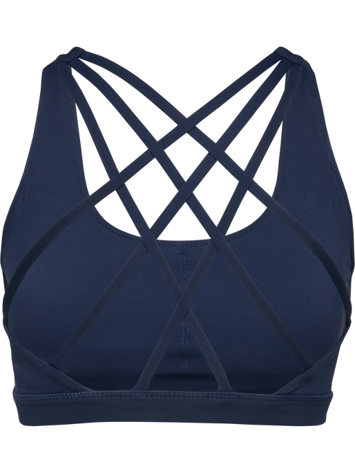 hmlFAST IMPACT STRAP BRA, DRESS BLUES hmlFAST IMPACT STRAP BRA, DRESS BLUES, packshot