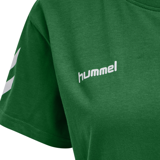 HMLGO COTTON T-SHIRT WOMAN S/S, JELLY BEAN HMLGO COTTON T-SHIRT WOMAN S/S, JELLY BEAN, packshot