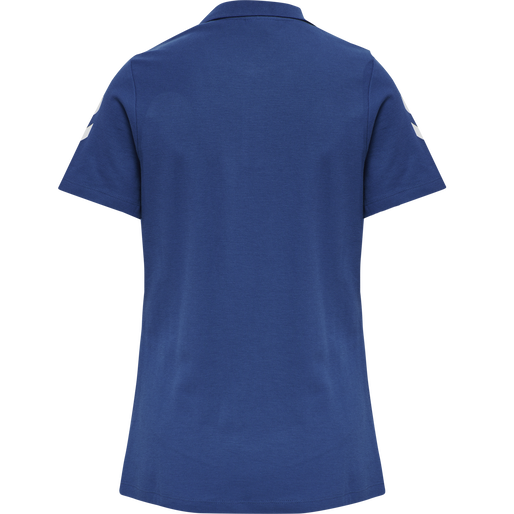 HMLGO COTTON POLO WO, TRUE BLUE, packshot
