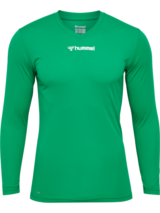 hmlBL ESSENTIAL TEE L/S, JELLY BEAN, packshot