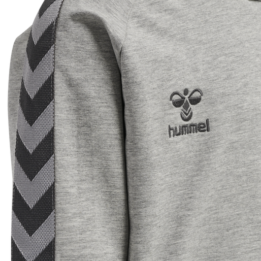 hmlMOVE KIDS CLASSIC HOODIE, GREY MELANGE, packshot