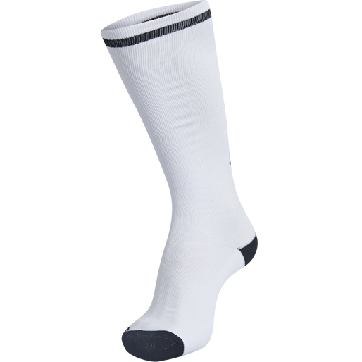 ELITE INDOOR SOCK HIGH, WHITE/BLACK ELITE INDOOR SOCK HIGH, WHITE/BLACK, packshot