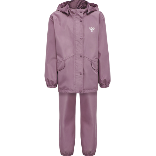 hmlREVA RAINSUIT, DUSKY ORCHID, packshot