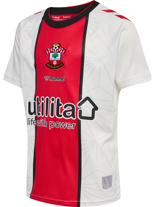 SOU 22/23 HOME JERSEY S/S KIDS, WHITE/RED, packshot