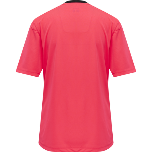 hmlREFEREE CHEVRON WO  JERSEY S/S, DIVA PINK, packshot
