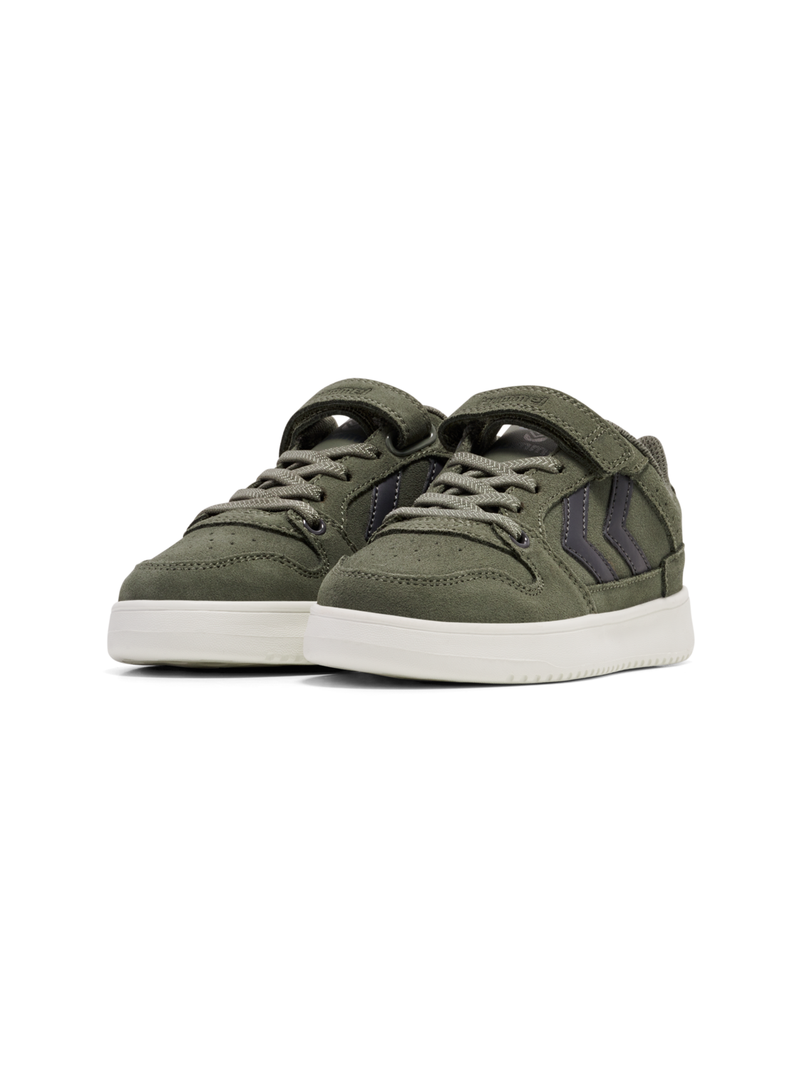 ST. POWER PLAY SUEDE JR, DUSTY OLIVE, packshot