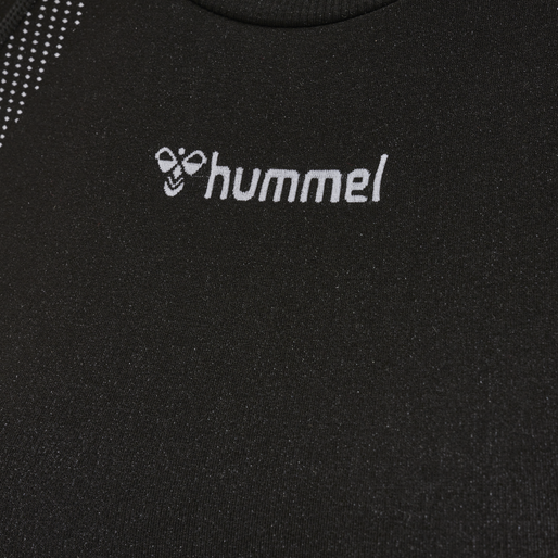 hmlMT SHAPING SEAMLESS T-SHIRT L/S, BLACK hmlMT SHAPING SEAMLESS T-SHIRT L/S, BLACK, packshot