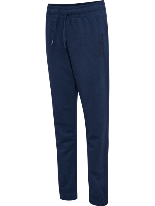 hmlJR BASE SWEAT SET, DRESS BLUES, packshot