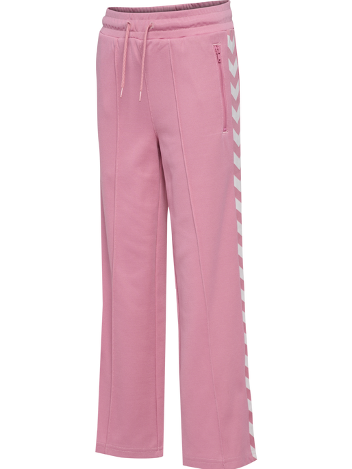 hmlJR ARCHIVE WIDE LEG POLY PANTS, POLIGNAC hmlJR ARCHIVE WIDE LEG POLY PANTS, POLIGNAC, packshot
