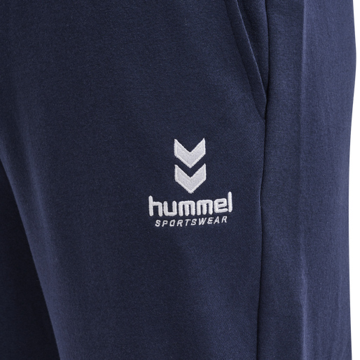 hmlOSCAR TAPERED PANTS, PEACOAT, packshot