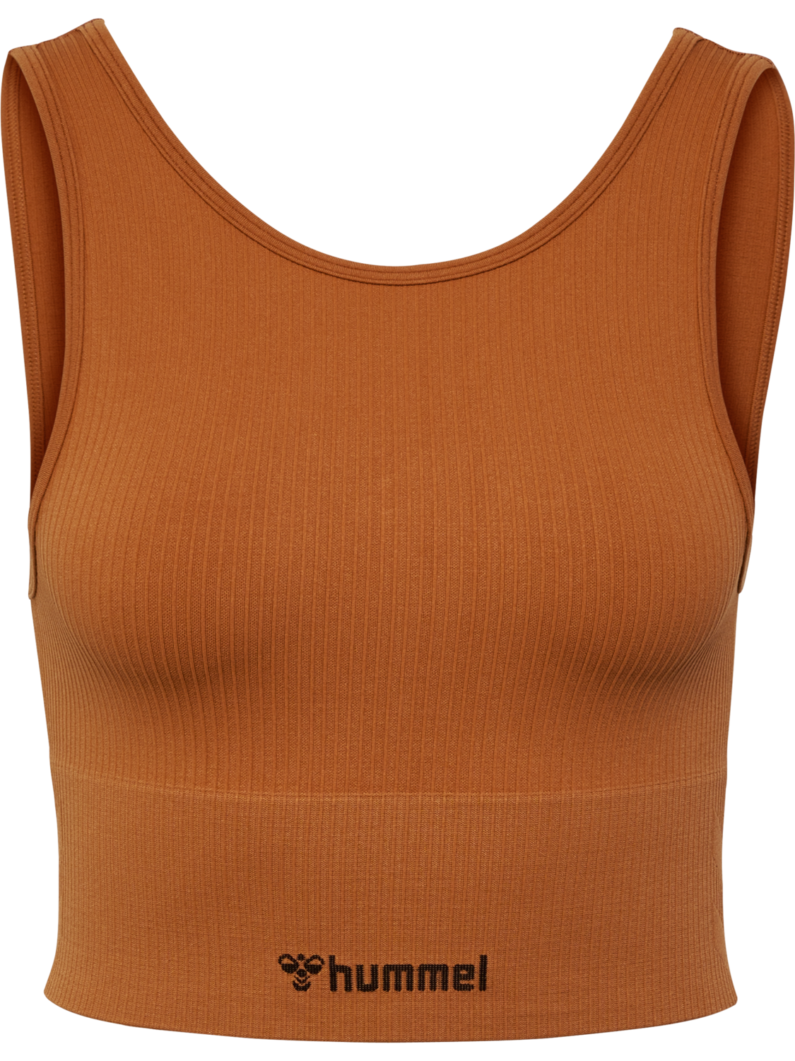 hmlMT ADAPT SEAMLESS REVERSIBLE TOP, MOCHA BISQUE, packshot