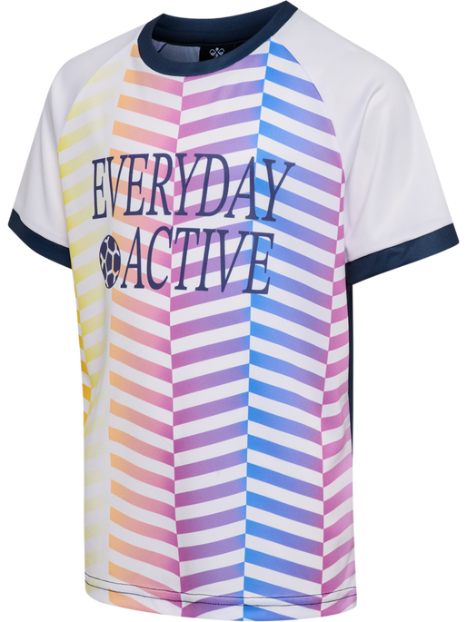 hmlSHIMMER SET, DRESS BLUES/WHITE, packshot