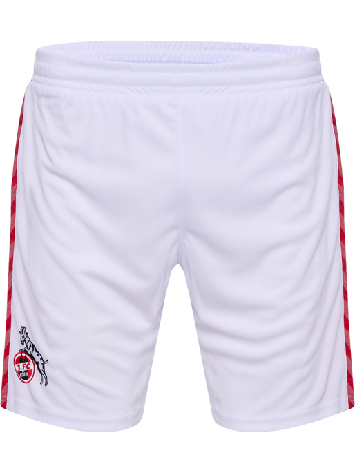 1FCK 23/24 HOME SHORTS, WHITE/TRUE RED 1FCK 23/24 HOME SHORTS, WHITE/TRUE RED, packshot