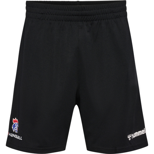 FFHB REFEREE POLY SHORTS, BLACK W/LOGO FFHB REFEREE POLY SHORTS, BLACK W/LOGO, packshot