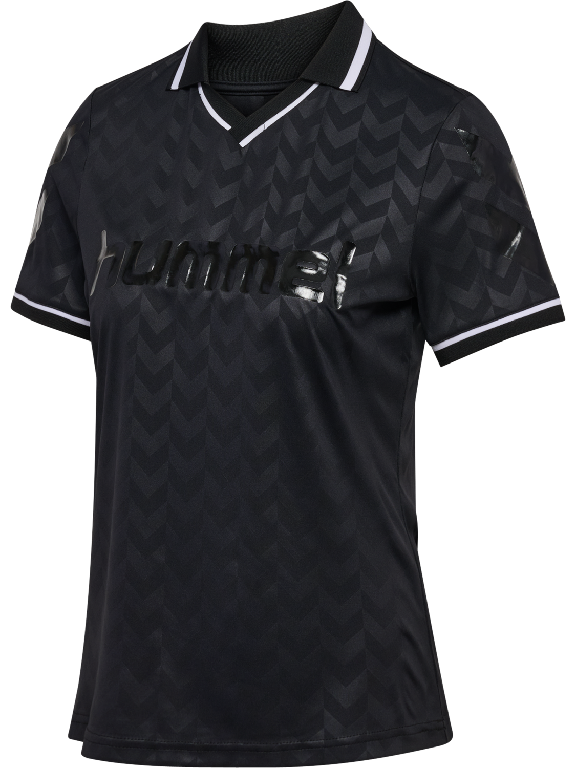 Slim Fit Trikot, BLACK, packshot