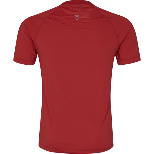 HML FIRST PERFORMANCE KIDS JERS S/S, TRUE RED HML FIRST PERFORMANCE KIDS JERS S/S, TRUE RED, packshot