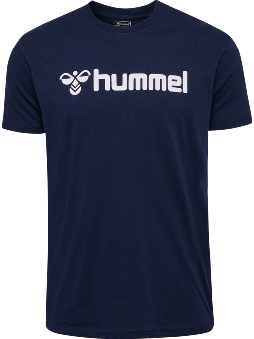 hmlMOVER COTTON T-SHIRT S/S, MARINE hmlMOVER COTTON T-SHIRT S/S, MARINE, packshot