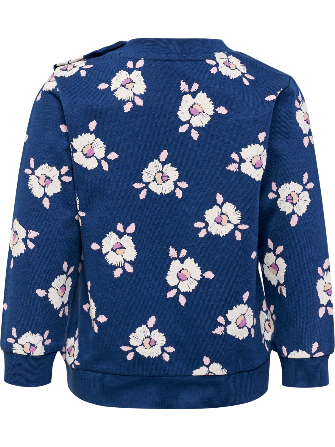 hmlBLOOM SWEATSHIRT, DARK DENIM, packshot