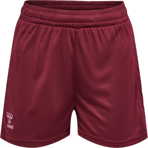 Maroon top sweat shorts