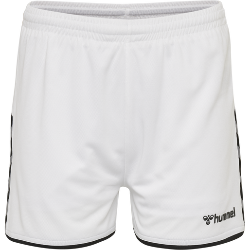 hmlAUTHENTIC POLY SHORTS WOMAN, WHITE hmlAUTHENTIC POLY SHORTS WOMAN, WHITE, packshot