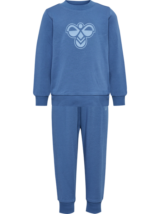 hmlMINI JERSEY CREWSUIT BEE, DUTCH BLUE hmlMINI JERSEY CREWSUIT BEE, DUTCH BLUE, packshot