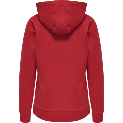 HMLGO COTTON LOGO HOODIE WOMAN, TRUE RED, packshot