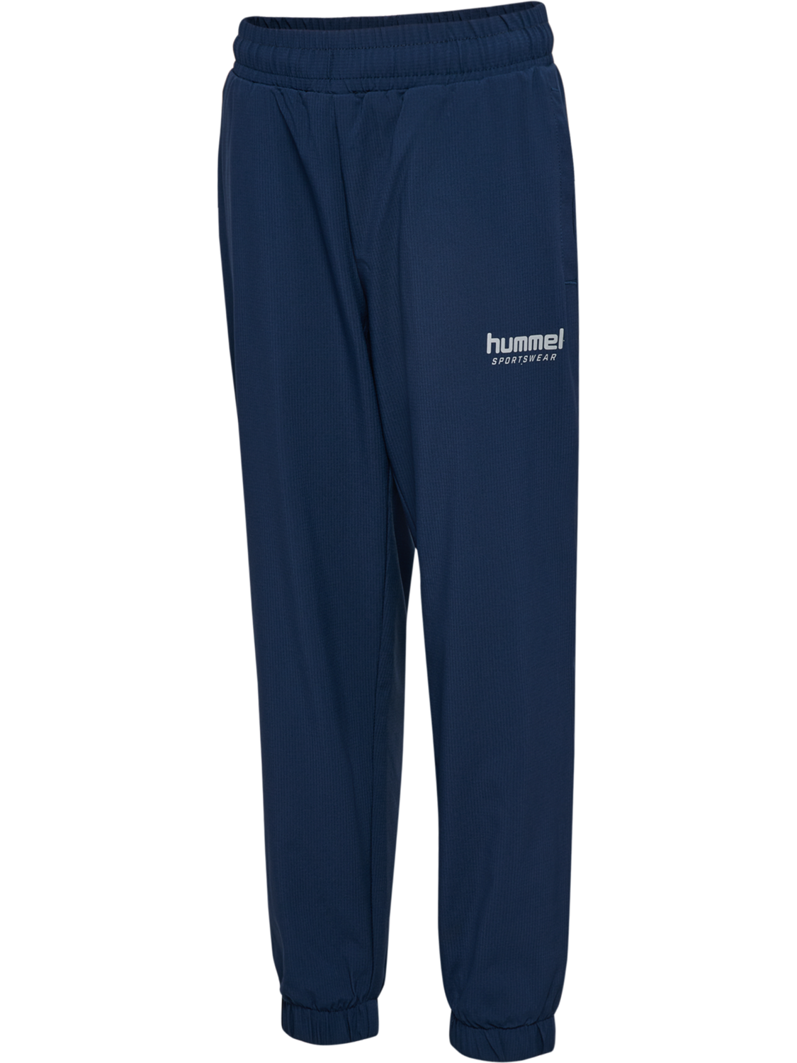 hmlJR LOOSE TRACKSUIT PANTS, DRESS BLUES, packshot
