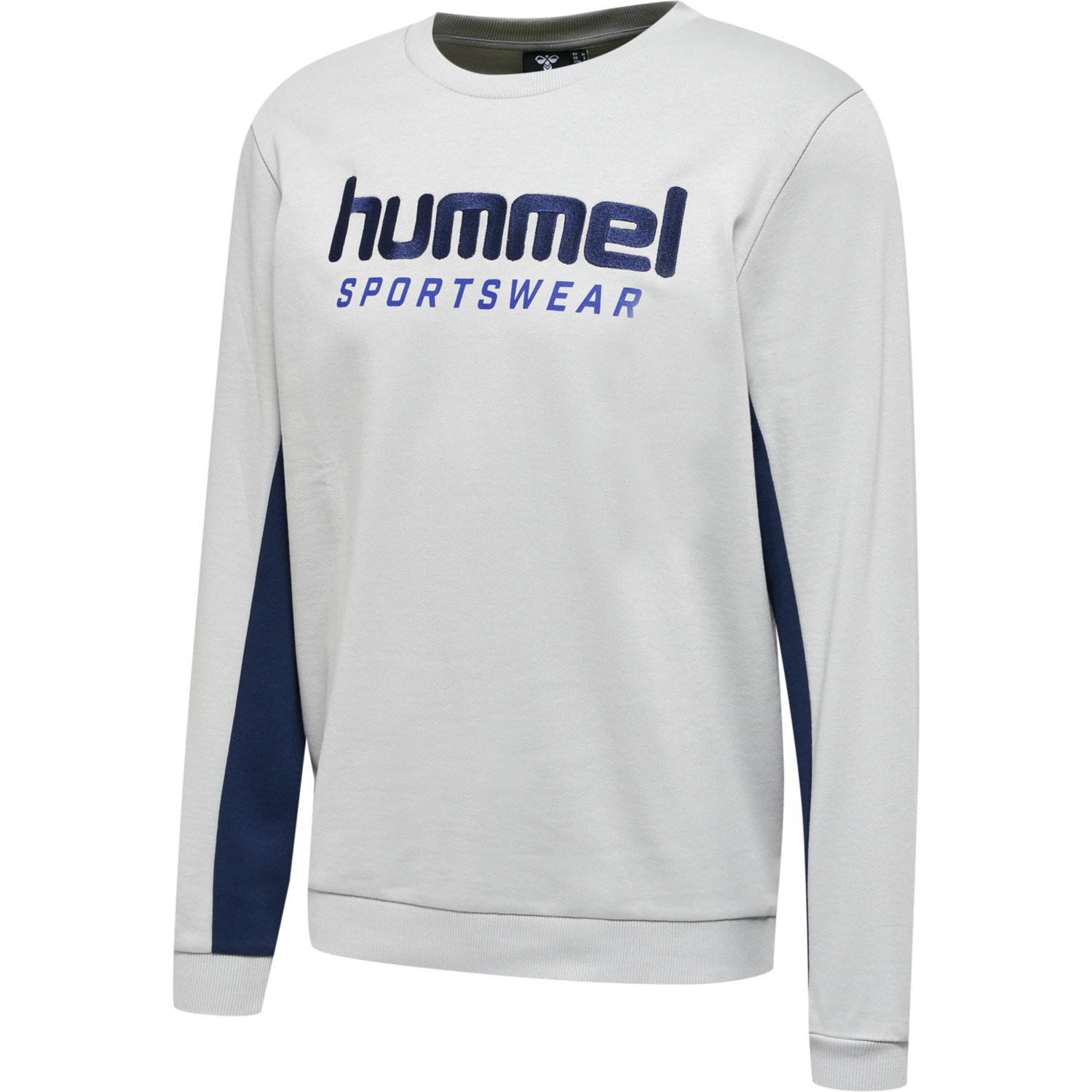 hmlLGC WESLEY SWEATSHIRT, HARBOR MIST, packshot