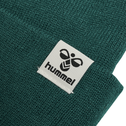 hmlPARK BEANIE, DEEP TEAL, packshot