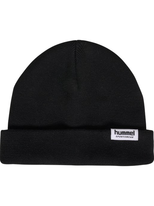 hmlRIB BEANIE SPORTSWEAR, BLACK, packshot