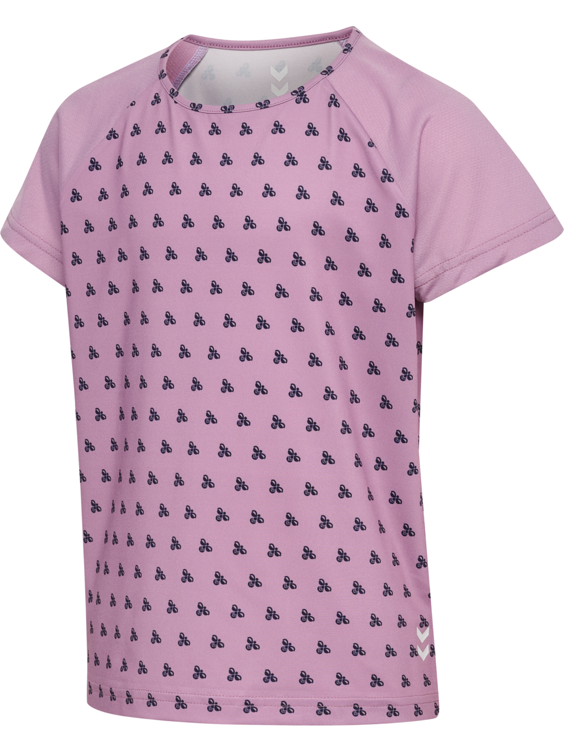 hmlJR MIX T-SHIRT S/S, LAVENDER MIST, packshot