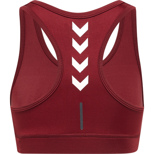 hmlTE TOLA SPORTS BRA, CABERNET, packshot